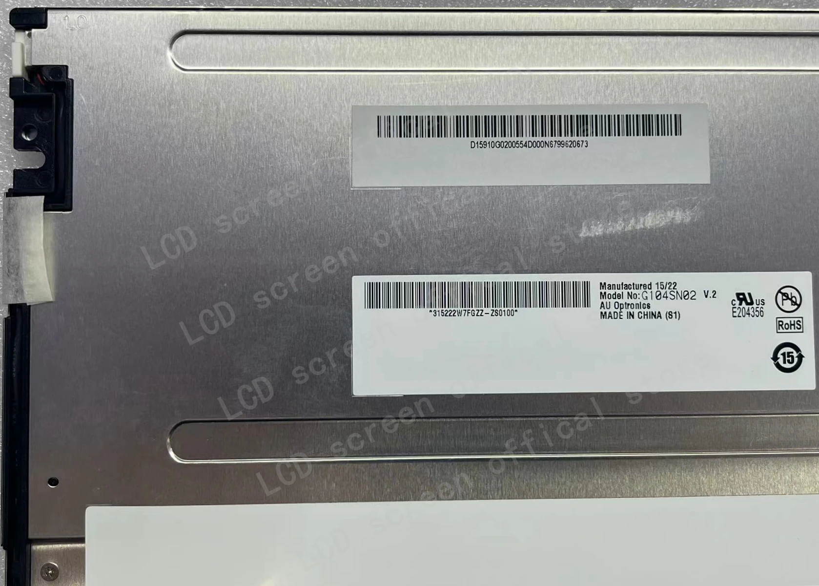 Original Lcd Screen Display Panel Kit Vga Test Board 100 Testado para o Transporte G104sn02 v2 G104stn01.0 104 - Imagem 3