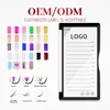 Private logo  for Eyelashes Extensions Personal Logo ODM/OEM Premade Volume Fans Lashes Customize Eyelash Wholesale Price 2