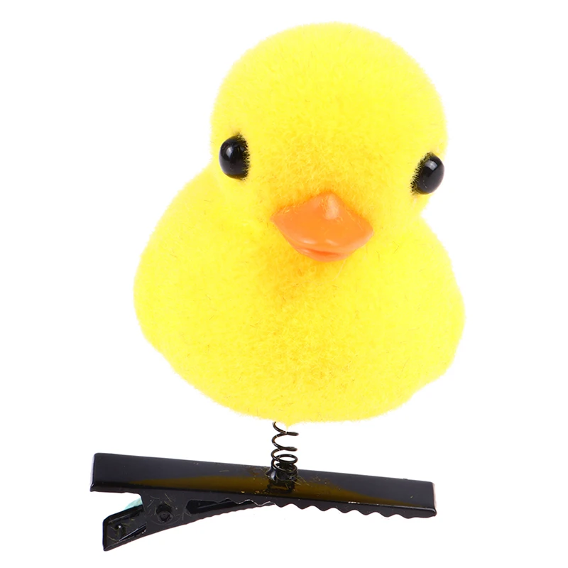 1 Pcs Kleine Gelbe Ente Haarnadel Für Kinder Geschenk Lustige Weihnachten Geschenk Nette Frühling Kopfschmuck – Detail 10