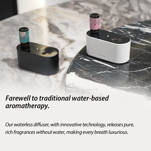Automatic Induction Waterless Aroma Diffuse Portable Essential Oil Nebulizing Diffusion with Timed Mist for Bedroom Holiday Gift 4