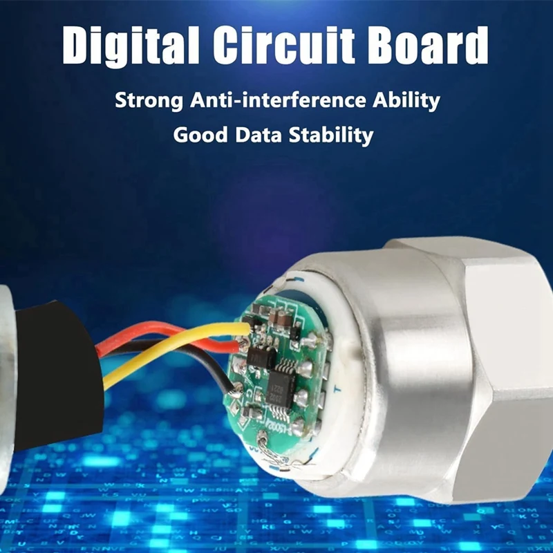 A15F-150 PSI Pressure Transducer Sensor With Connector Harness,1/8In NPT Thread Stainless Steel Pressure Transmitter For Oil