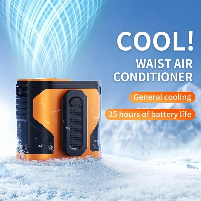 F83 Ventilatore portatile da collo con clip ad alta velocità montato in vita con 100 velocità per attività all'aperto dei locazioni 6