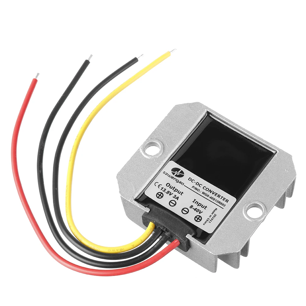 Description Picture 6 of itemBuck Boost 8-40V to 13.8V 3A 5A 10A 15A 20A 25A 30A Step Up/down DC DC Converter Car Boat 13.8 Volt Voltage Regulator Stabilizer