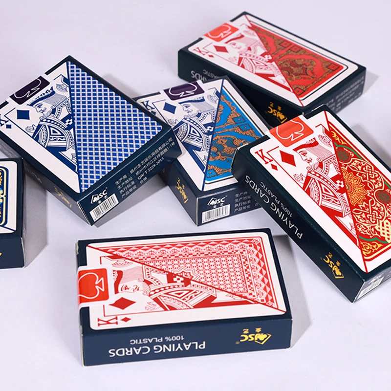 Playing Cards PVC Waterproof Playing Cards Plastic Crystal Game Ware Durable Supplies Creative Gift Practical Joke Party Gift playing cards,plastic playing cards