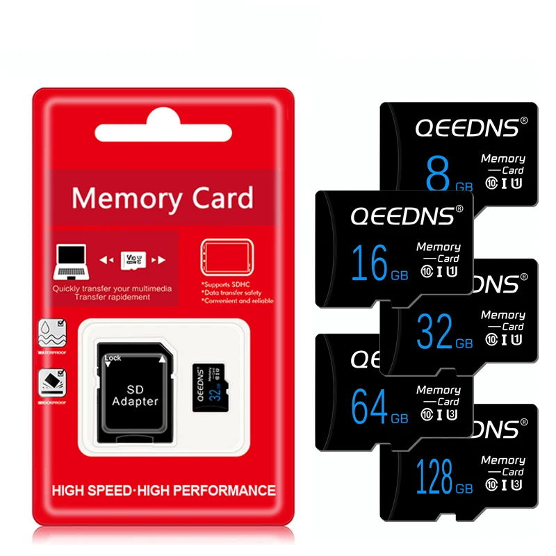 Ʈ ̴ SD ī ÷ ޸ ī,  ũ TF ī, Ŭ 10, 64G, 128G, 256G, U3, 8GB, 16GB, 32GB, V10