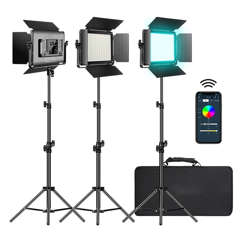 Photography Lighting Kit Video Light Led Panel Photographic