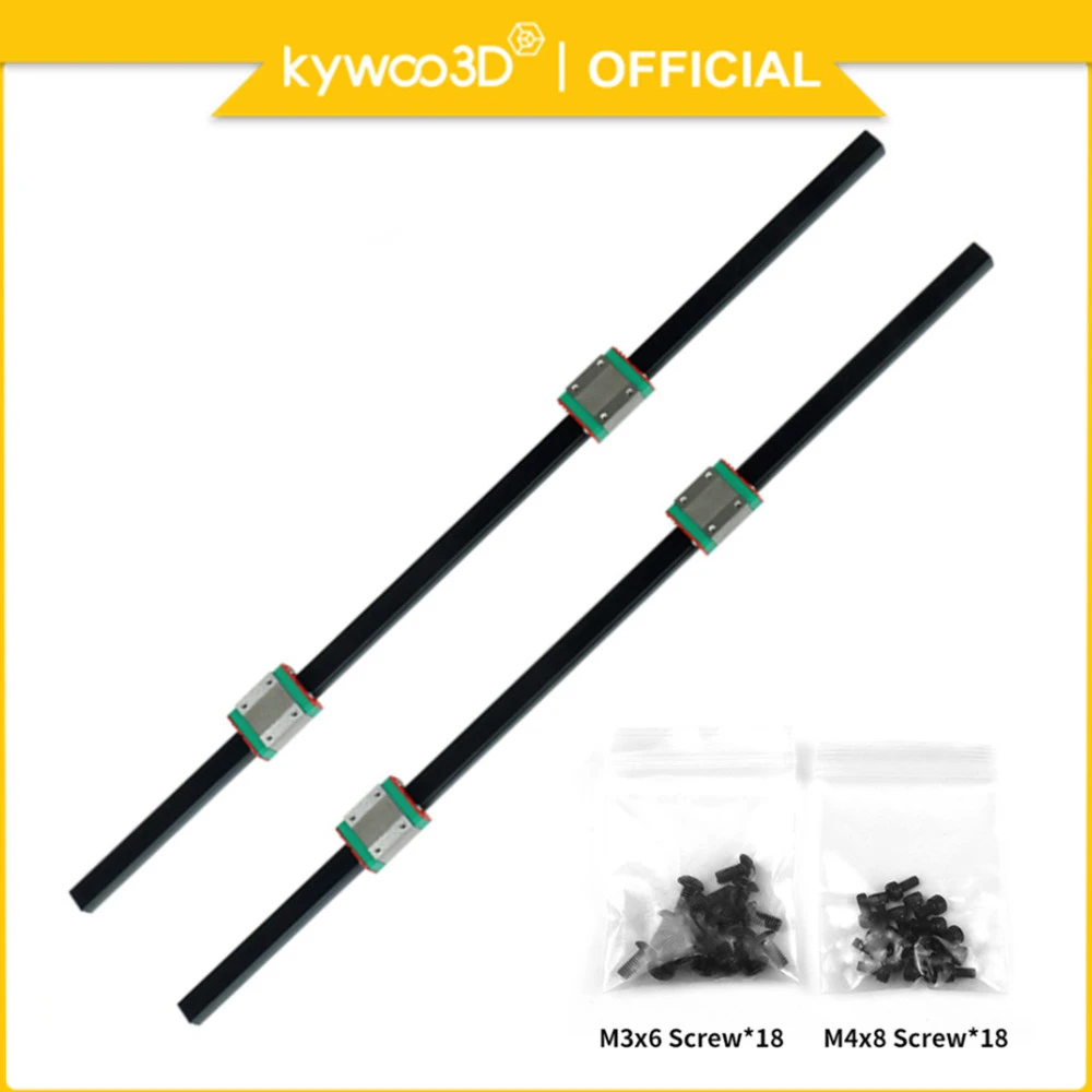 precisioncore printhead Kywoo High Precision Y-axis Upgrade Linear Rail Guide Kit for High-speed Printing Suitable for Tycoon Series 3D Printer 3d printed brushless motor