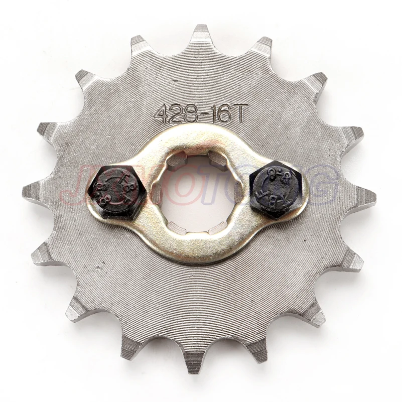 428 10-19 Tooth 17mm ID Front Engine Sprocket for Stomp YCF Upower Dirt Pit Bike ATV Quad Go Kart Moped Buggy Scooter Motorcycle