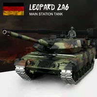 HenLong 3889-1 Leopard2A6 1/16 TK7.0 Upgraded Metal Ver Germany Leopard2A6 RTR RC Car TH17602 Remote Control Tank Model Toys 1