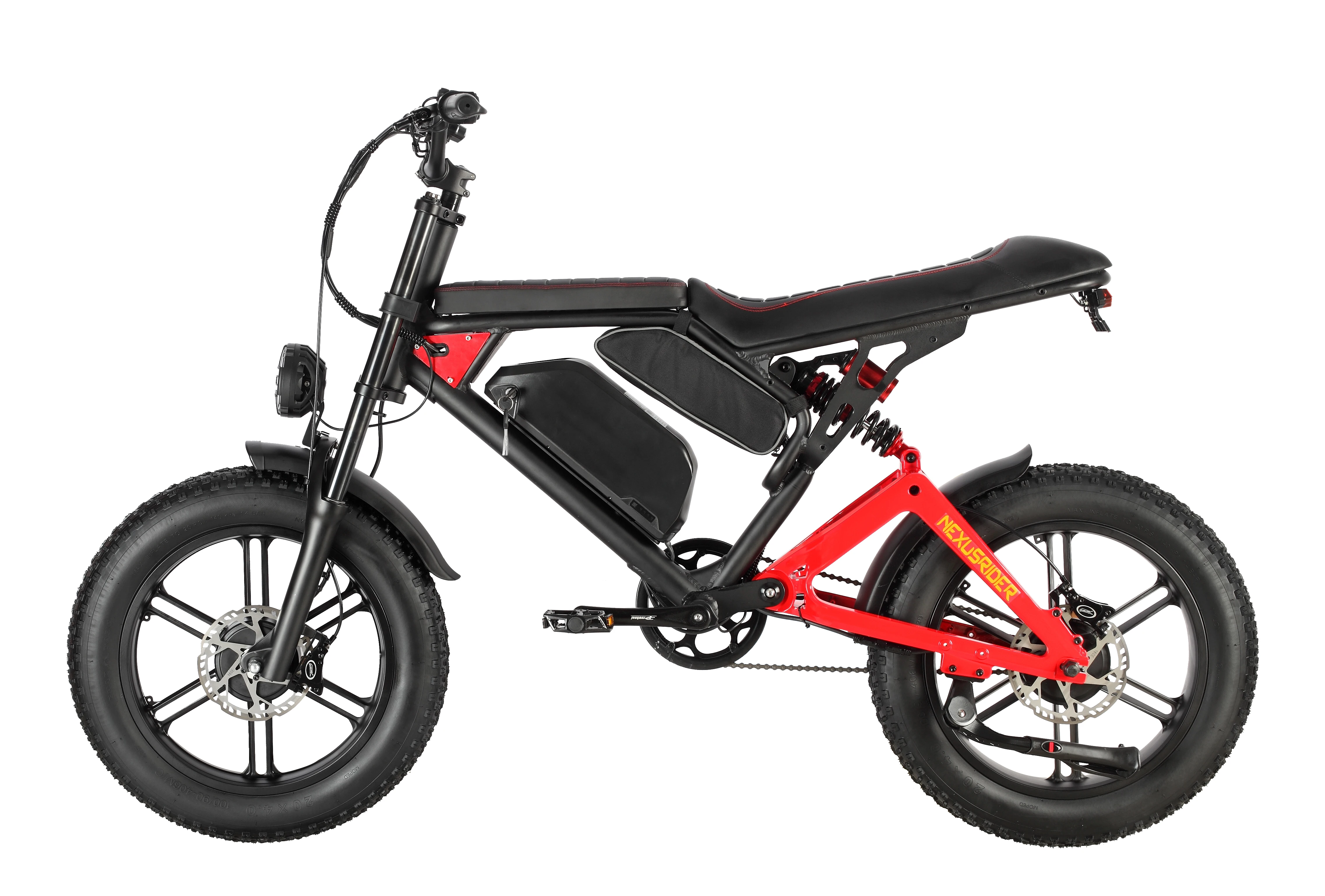 ( US Stock )Nexusrider ThunderStrike 48V 22.4Ah 2000W Dual Motor Oil Brake, Hydralic Disc Brake Ebike/Electric Bicycle