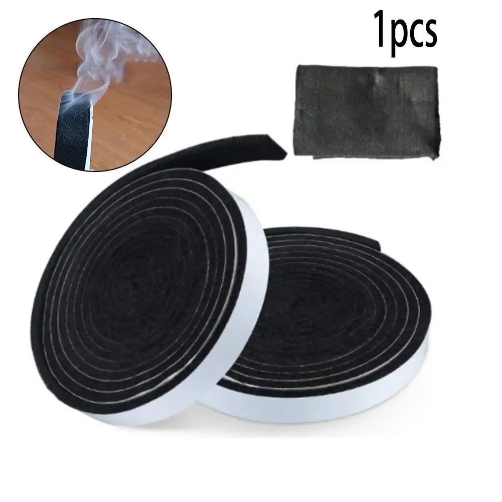 2cm*3.6m Fire Resistant Fiber Sealing Flame Retardant Strip Grill Gasket Tape Seal Strip For BBQ Kitchen BBQ Tools Accessories