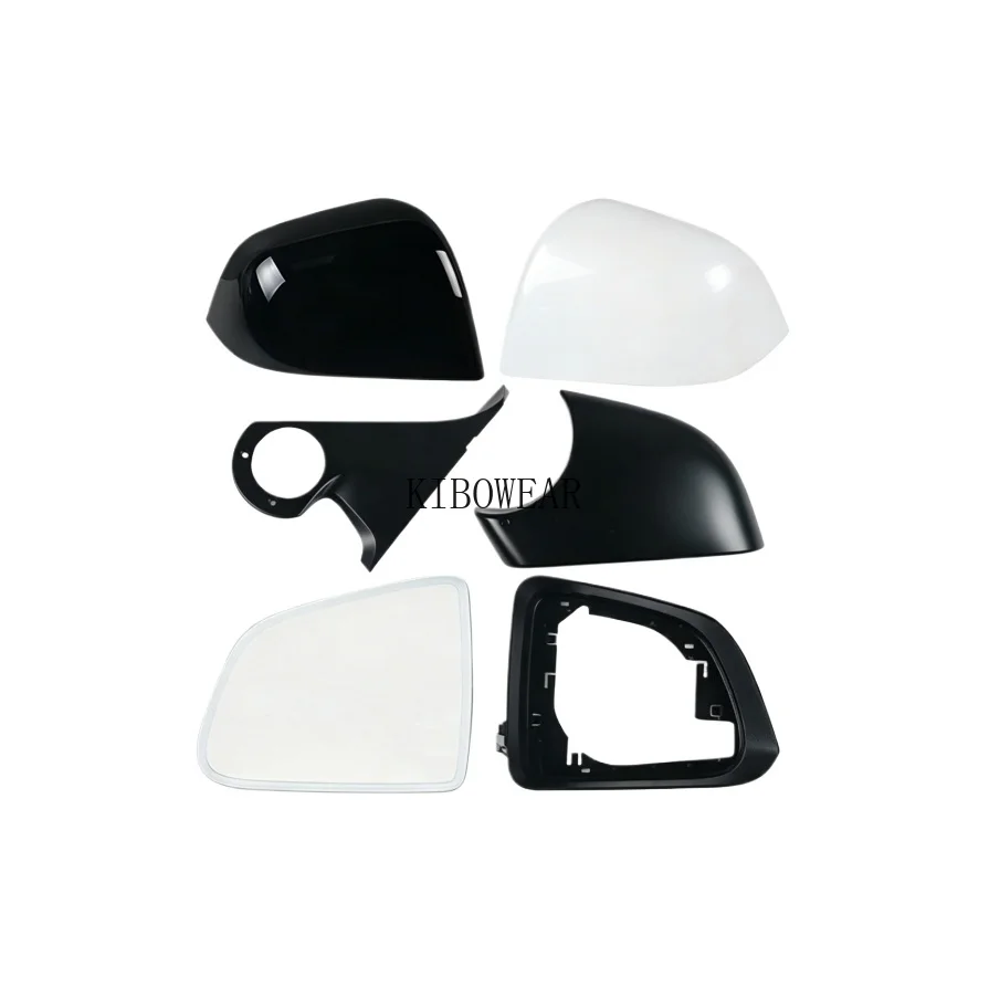 Tesla Model Y Juniper Side Mirror Cover Frame Bottom Glass 2025 2026 Lens Turn Signal Holder - Image 1
