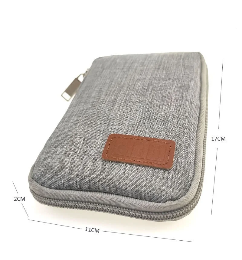 Cable Gadget Organizer Storage Bag Wires Charger Digital Hard Drive USB SD Card Portable Electronic Earphone Case Travel Pouch