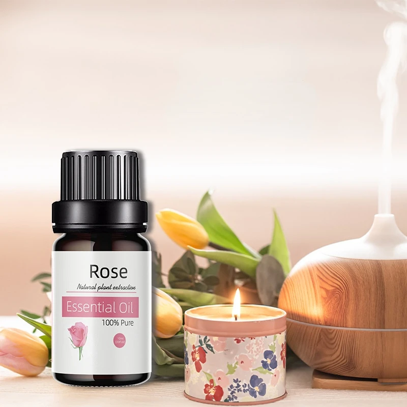 Fragrance Oil Scented Candle Essential Oil Tea Tree Rose Lavender Sandalwood Massage Essential Fragrance Oil for Candle Making