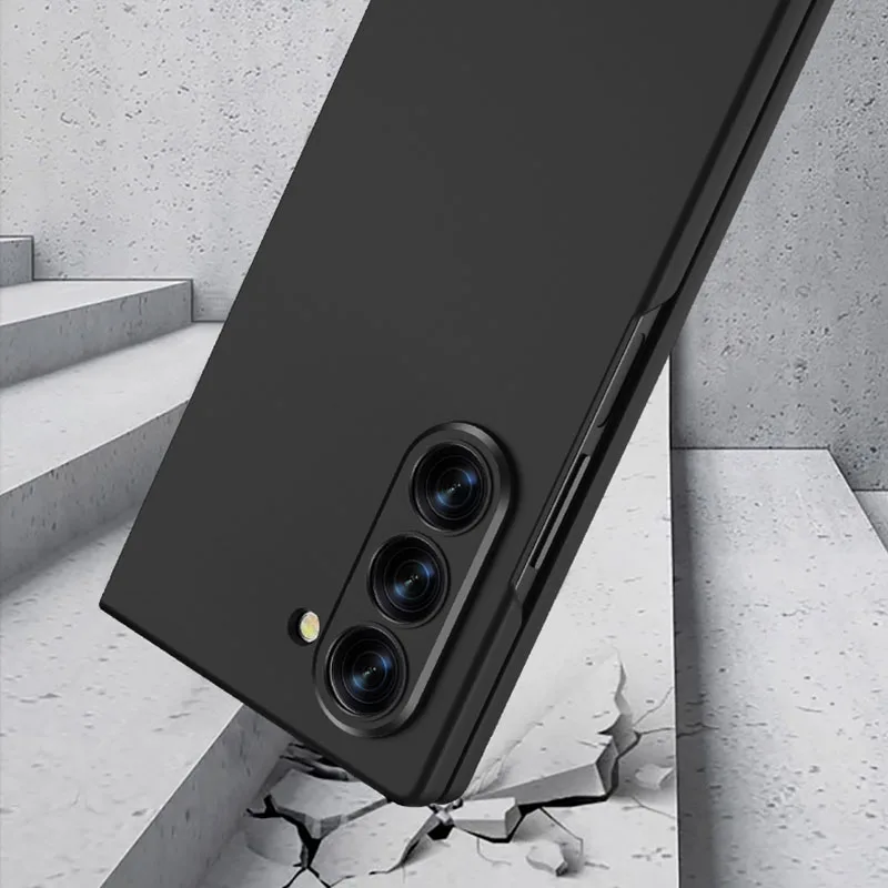 Ultra-thin Armor Plastic Case For Samsung Galaxy Z Fold 6 Camera Protective Shoc