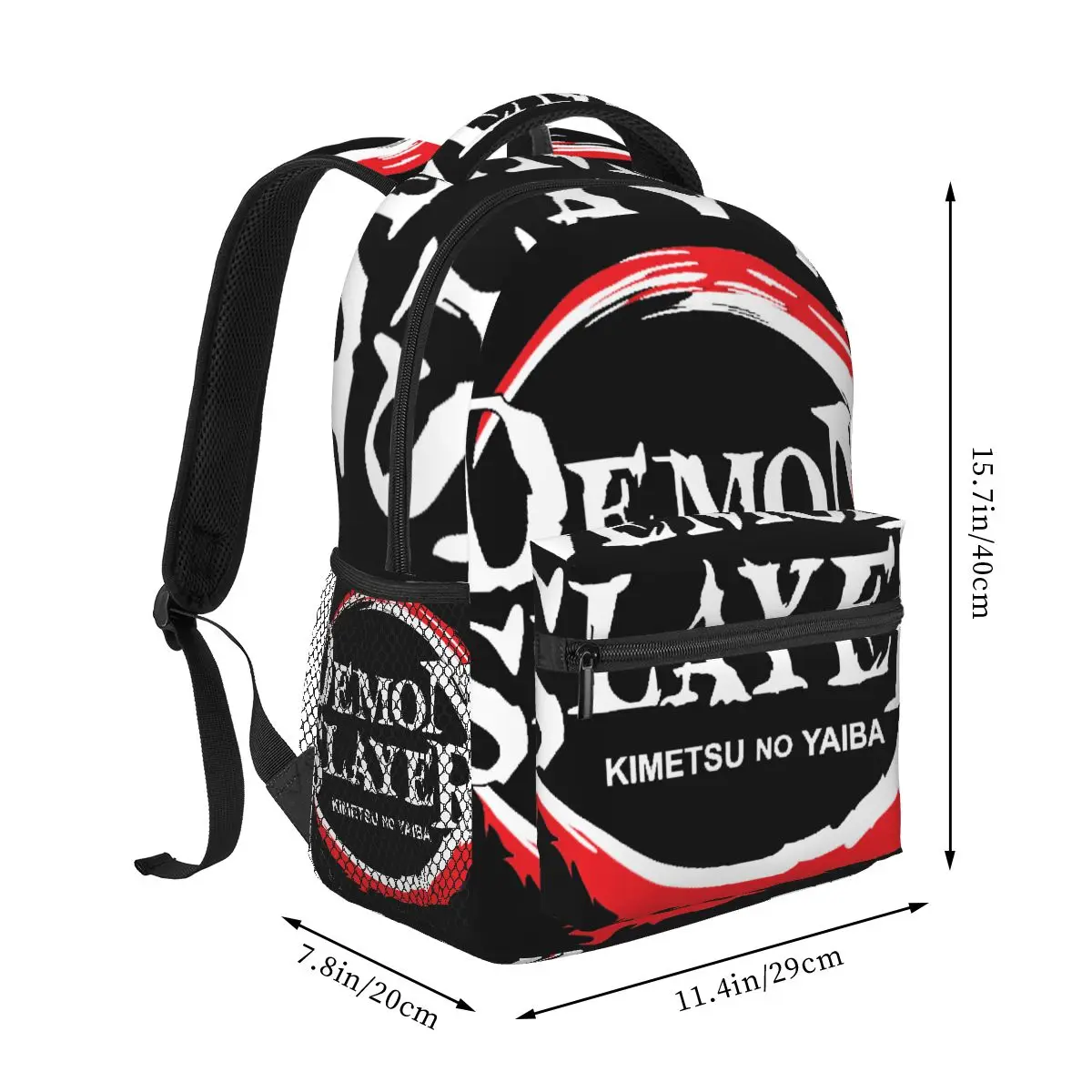 Demon Slayer Graphic Casual Backpack Unisex Students Leisure Travel Computer Backpack