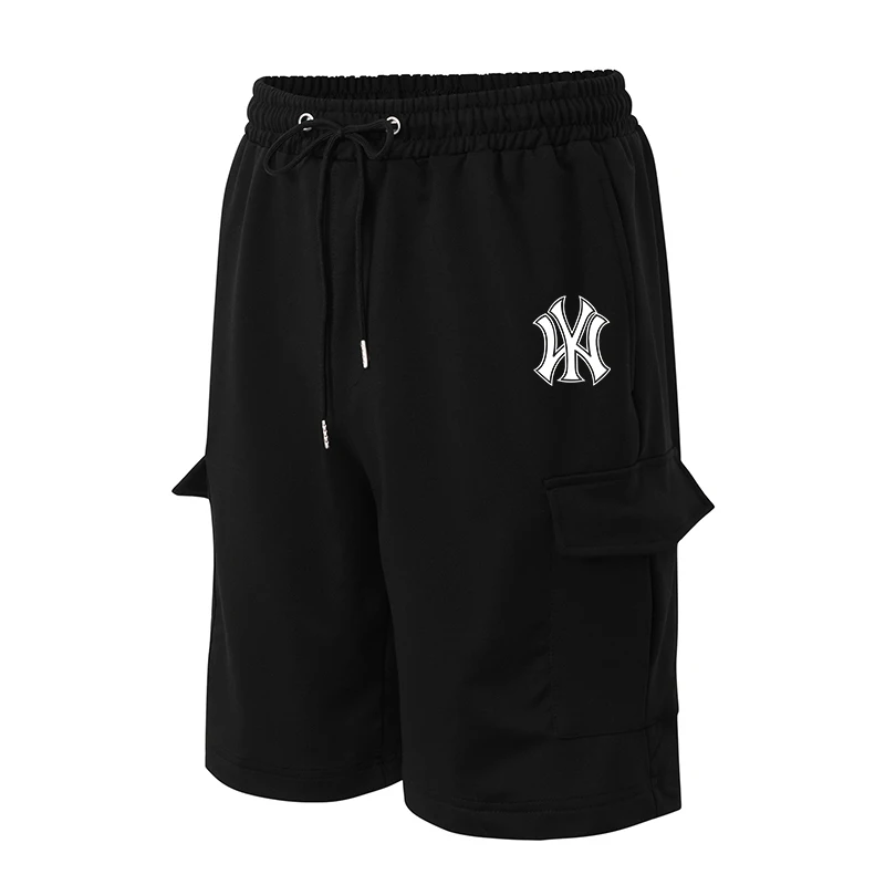 

Шорты мужские спортивные с множеством карманов, повседневная одежда, спортивные тренировочные штаны в стиле сафари, для бега, фитнеса, летние