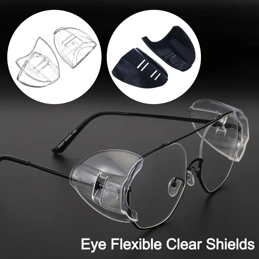 Fashion Eye Flexible Clear Shields: Universal Anti-Fog Safety Goggles