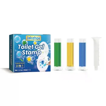 Nuovo Gel Detergente per WC da 65ml con Aroma Floreale, Deodorante per WC, Elimina Odori Domestici, Detergente per WC