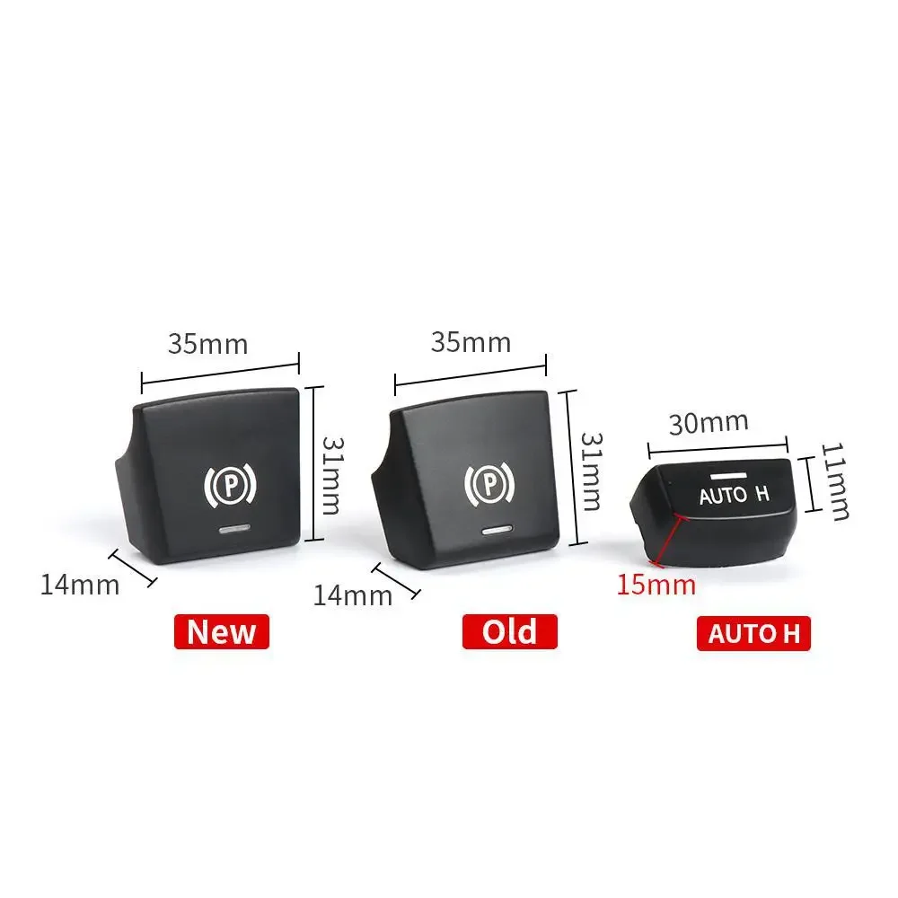 Car Handbrake Parking Brake P Button Switch Cover For BMW 5 7 F01 F02 F07 F10 F11 F18 F30 520 523 730 2009- 61312822518