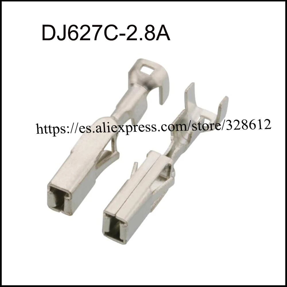 

1000PCS DJ627C-2.8A terminal Automotive connectors, brass terminals tin-plate Wire harness Soft Jacket