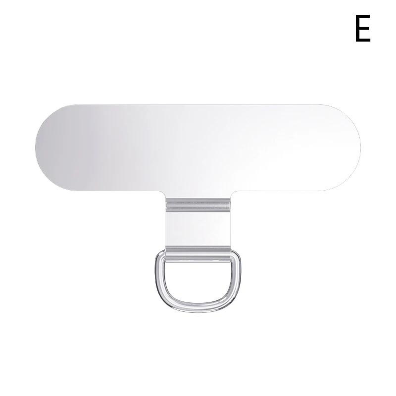 1 adet 0.3 MM Sağlam Metal Cep Telefonu Tether Tab 360 Derece Rotasyon Telefon Asılı Askı Contası Yedek Telefon Kordon Yama Klip