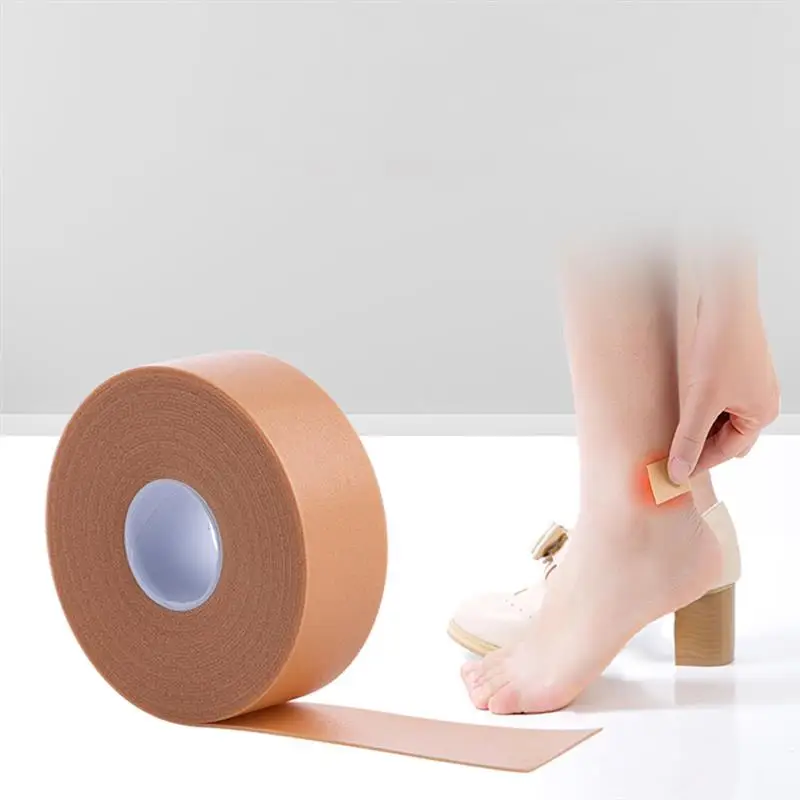 Foot Care Patches 3 Rolls of Foot Heel Sticker Moleskin Tape Heel Cushion Blister Protection