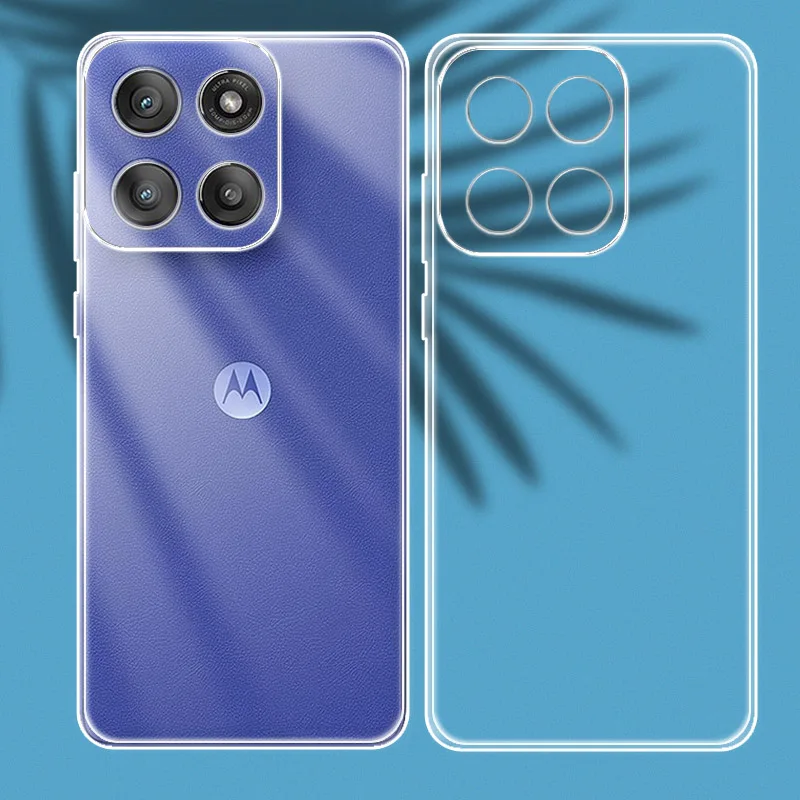 TPU Soft Silicone Phone Back Cover Case - Premium Protection