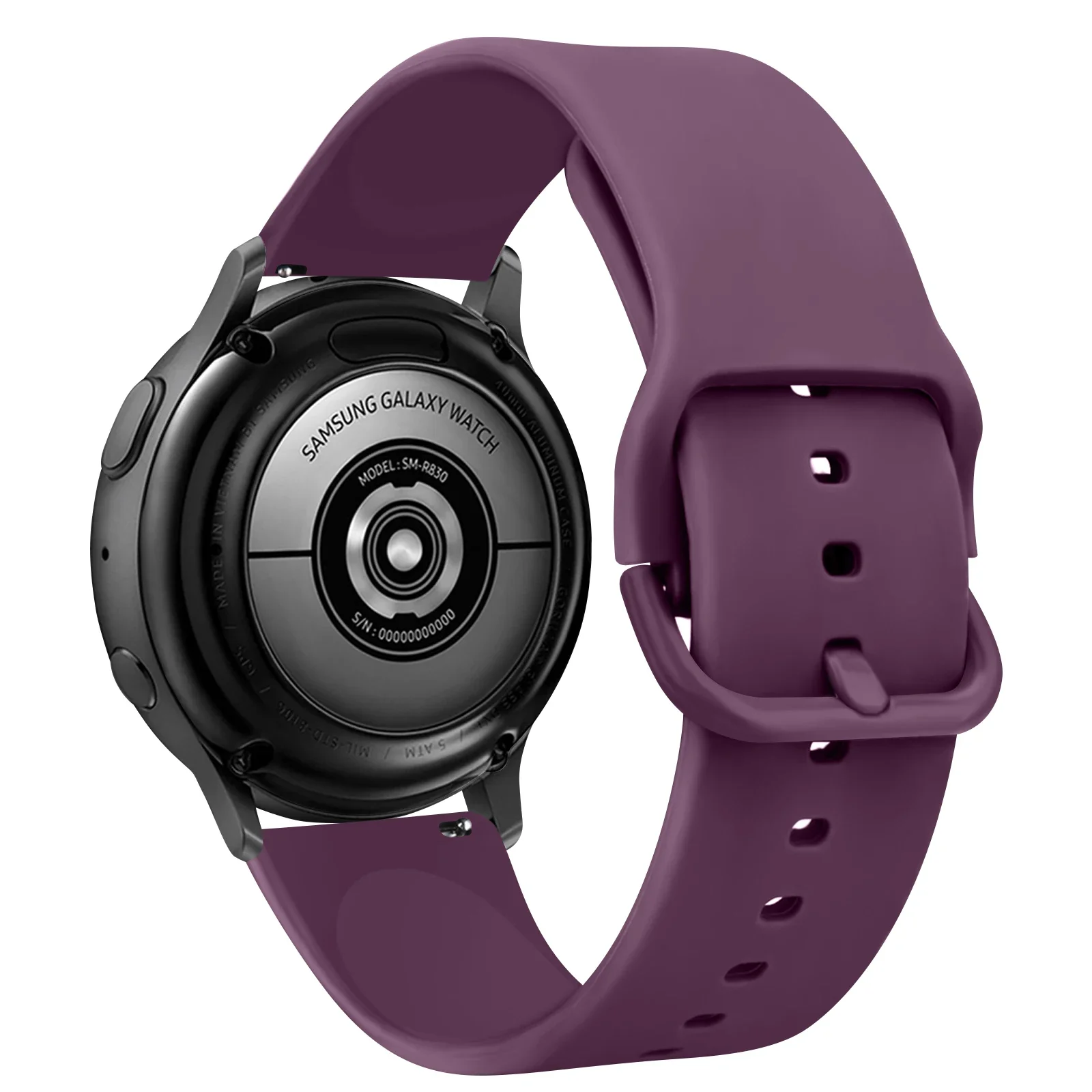 Silicone Smartwatch Strap - Soft Bracelet Wristband for Enhanced Comfort