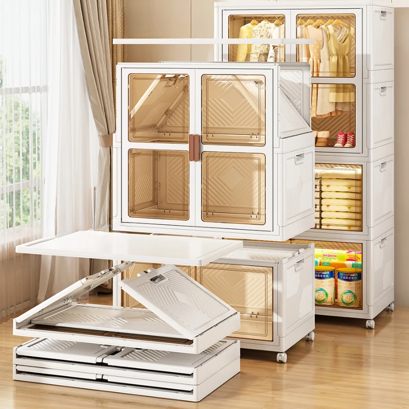 Closet Organizer Children Wardrobes Bedroom Shoe Rack Shelves Children Wardrobes Mobile Penderie Enfant Room Furniture MR50CW