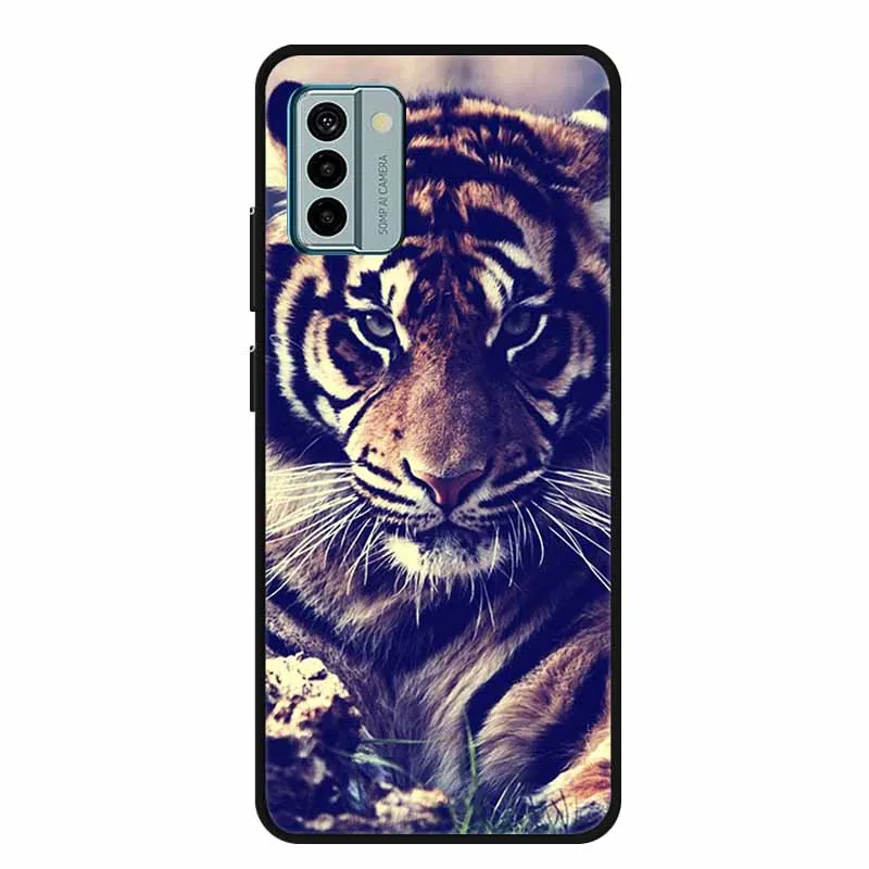 Black Silicone Shockproof Anti-Knock Soft Back Phone Case
