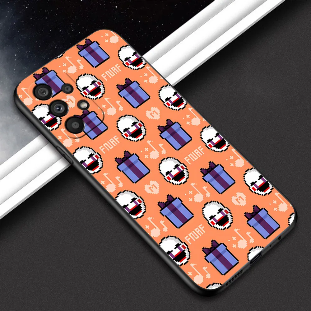 Fnaf Five Nights At Freddy's Black TPU Phone Case Cover