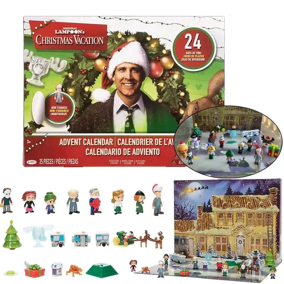 National Lampoon Christmas Holiday Advent Calendar Includes 24 Gifts And Countdown Accessories