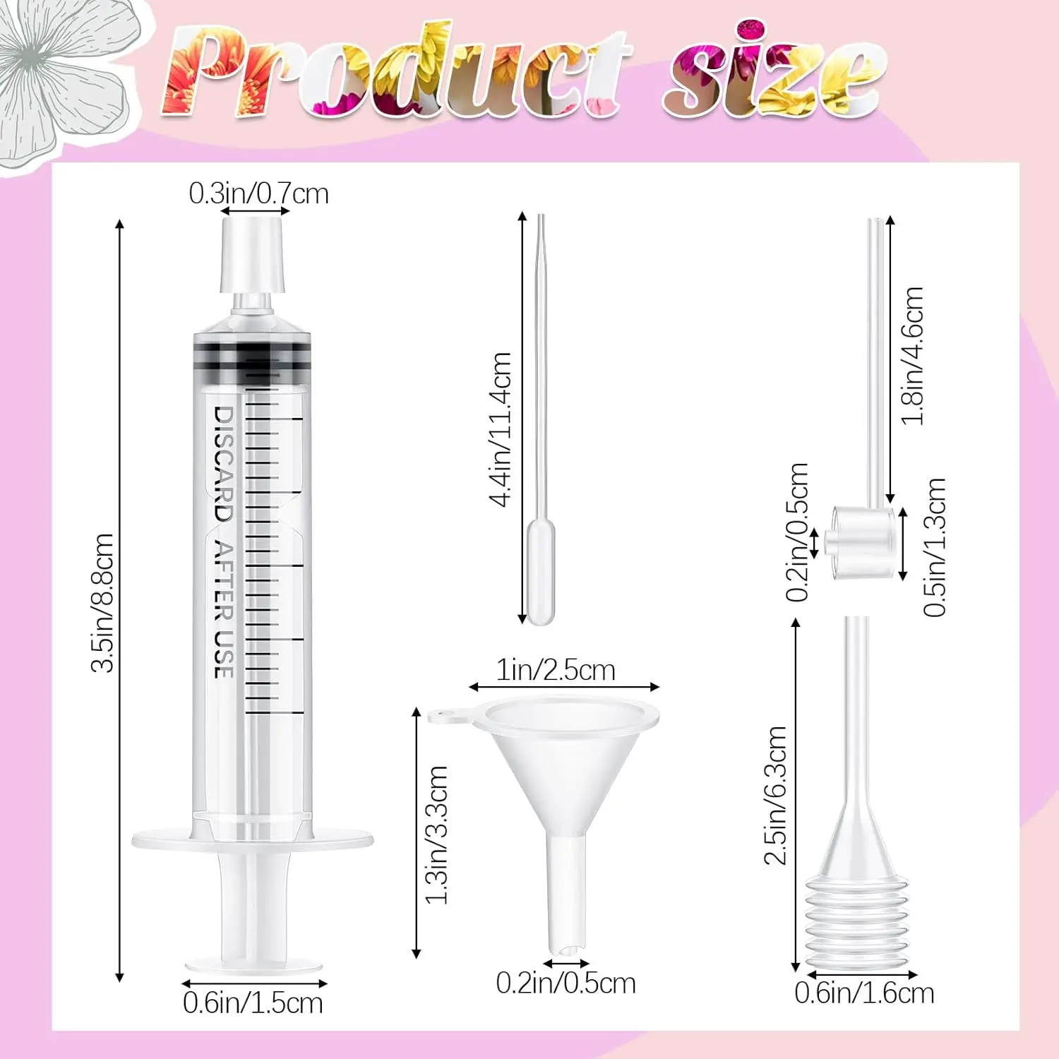 Perfume Refill Pump Tool 25/50PCS perfume refill pump tool transfer kits including funnel dispensing pump syringe dropper and squeeze dropper