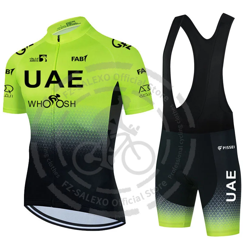 Uae Summer Cycling Jersey Set Men Short Sleeve Bike Uniform Sports Bicycle Clothing MTB Clothes Wear Maillot Ropa De Ciclismo 4