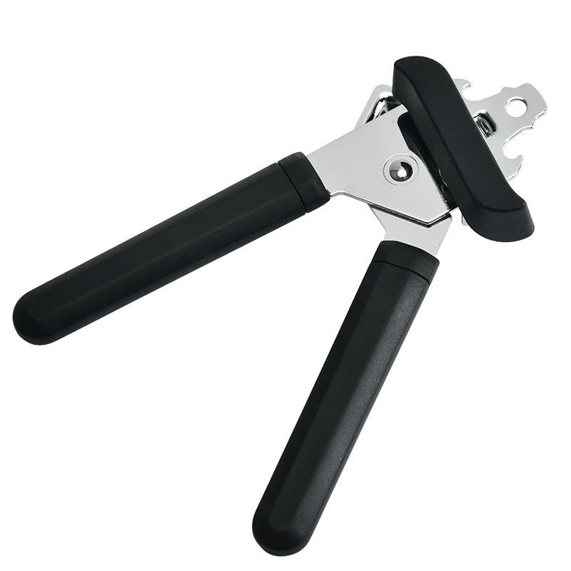 20pcs Straight Can Stainless Steel Can Opener Multi-purpose Bottle Opener Kitchen Tool