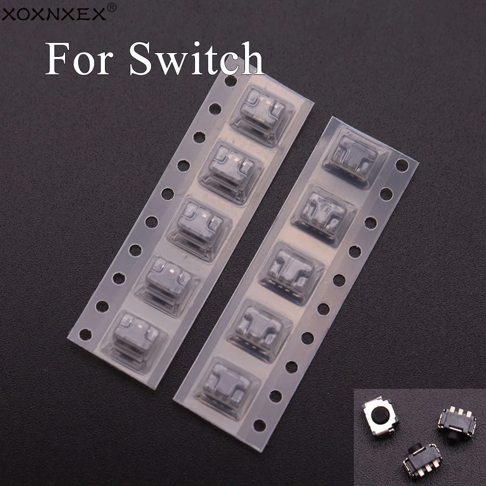 Xoxnxex 10Pcs Microinterruttore L R Pulsante Per Nintend Switch Lr Pulsante Premere Microinterruttore Per Switch Ns Joystick Joy-Con