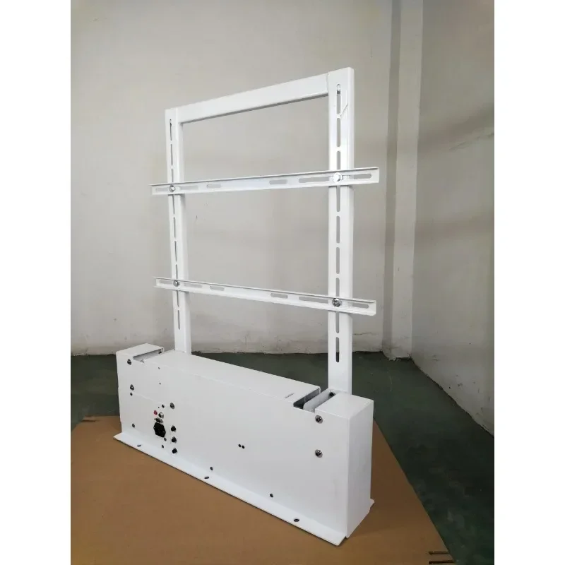 

Wireless remote control motorized lift Electric hidden TV mount flip-down from ceiling