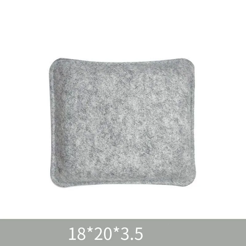DIY Wool Felt Poking Pad Rectangle Round Cushion for Needle Felting Wool Felting Workstation DIY Craft Projects Tools
