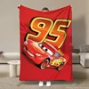 Disney Car Lightning Mcqueen Flannel Plush Soft Fluffy Break Nap Blanket Children's Cover Cartoon Blanket Children Anime Blanket 1