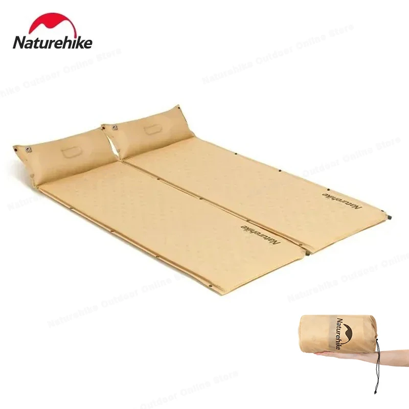 

Naturehike Self-Inflating Double Mattress lengthen Camping Lightweight Inflatable Sleeping Pad 2 Person Air Mat Tourism Hiking