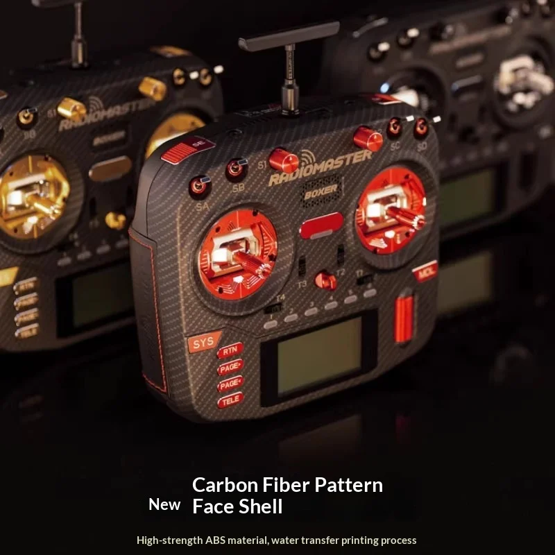 In Stock Boxer Max Radiomaster RC FPV Radio Transmitter Elrs Protocol AG01 Metal Gimba Carbon Fiber Panel Portable For Fpv Drone thumbnail 3