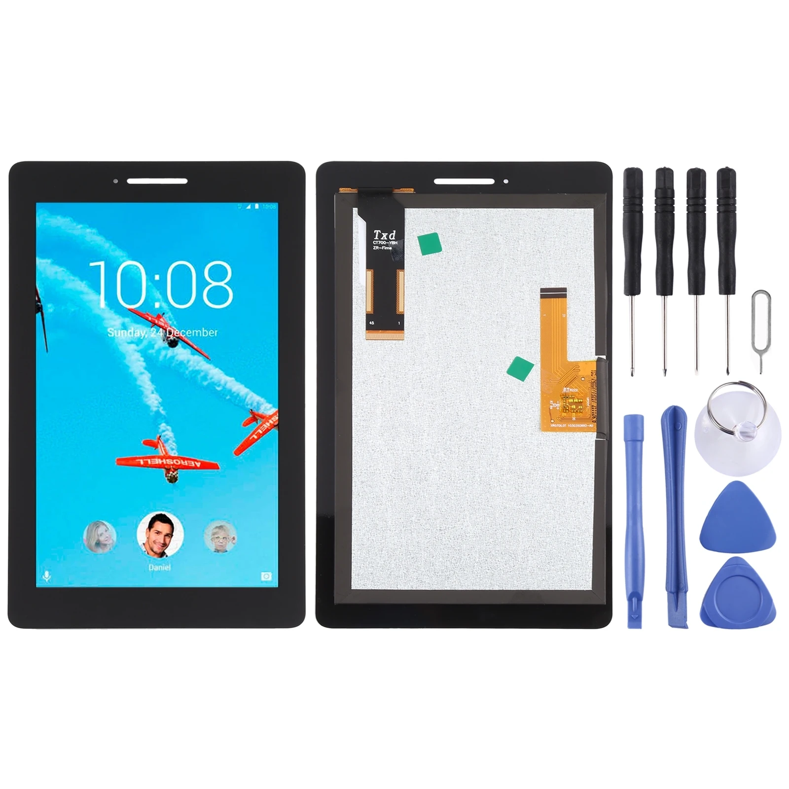 

OEM ЖК-экран для Lenovo Tab E7 TB-7104 телефон с цифровым преобразователем в сборе