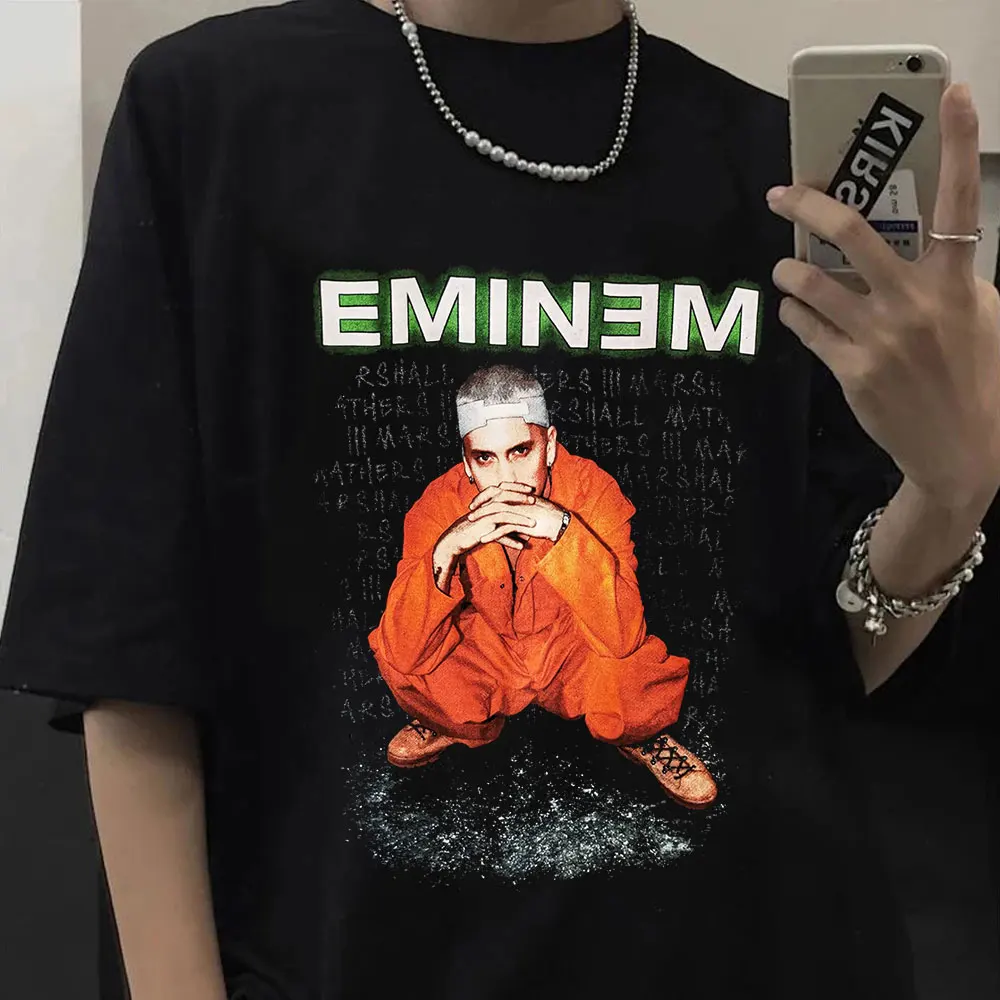 Eminem T-shirt Rap Pop Fashion 1