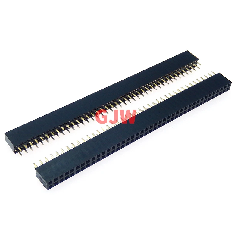 

10pcs/lot 2.54mm 2x40 80-Pin Female Pin Header Socket Connector Strip Row Pin