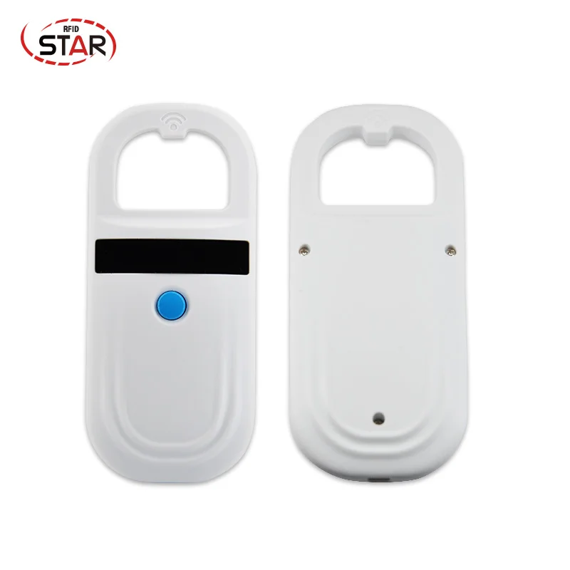 134.2KHz Animal RFID Reader 125kHz Pet ID Reader Cat Dog Microchip Scanner FDX-B Glass Chip Tag Reader Read Only Scanner