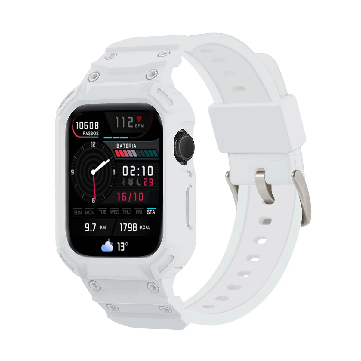 Sport Protective Replacement Wristband with Retrofits and One-Piece Strap Case