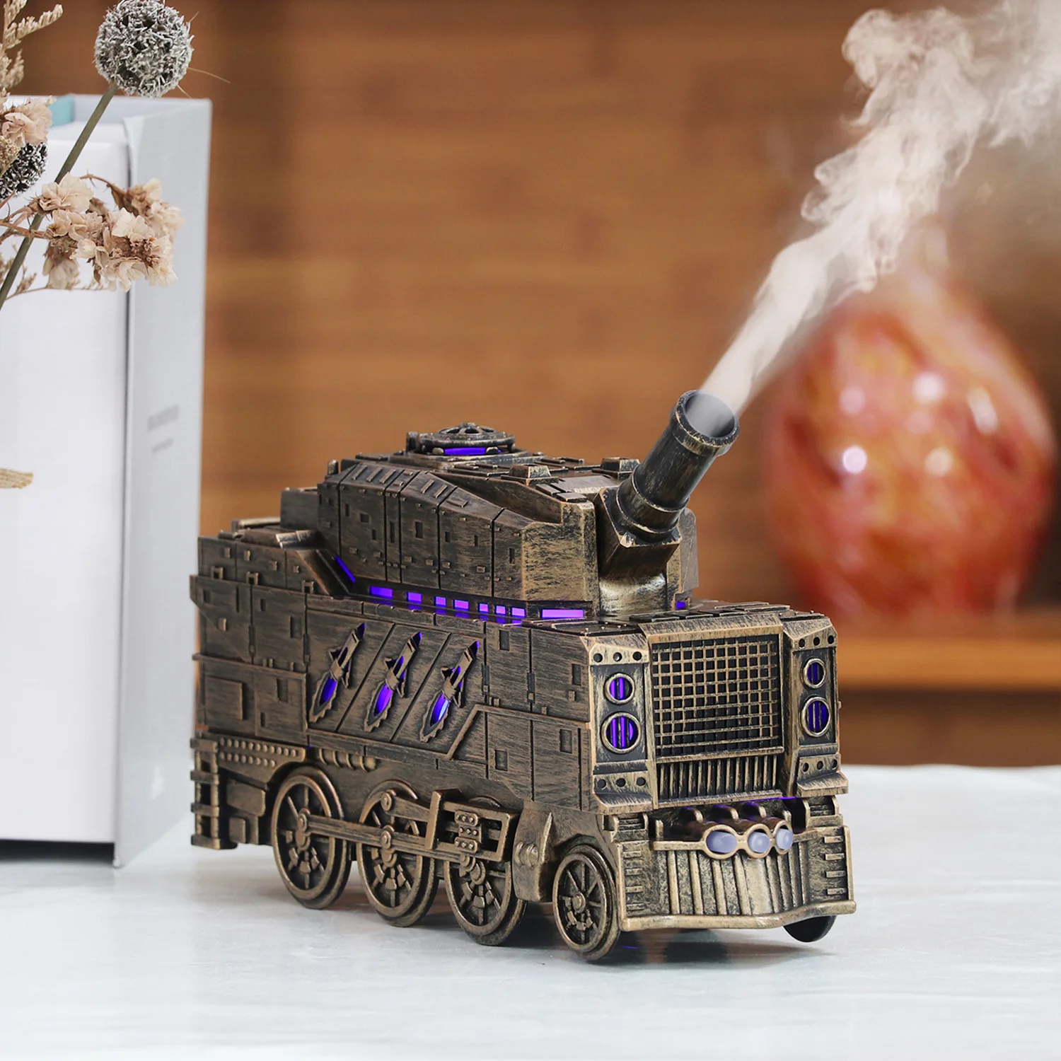 Tank Air Humidifier Ultrasonic Aromatherapy Diffuser Mist Maker Home USB Dual Mode Essential Oil Aroma Difusor Remote Control 6