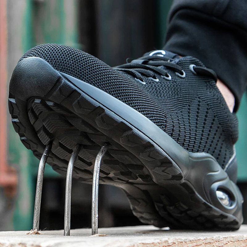 Men Safety Shoes Boots Work Sneakers Male Security Footwear safety shoes men shoes