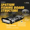 20807-9bb0b6.jpg Inflatable Fishing Paddle Board Triple Chamber Stand Up Paddle Board 11'*48"*6",Fishing Kayak with Premium Accessories